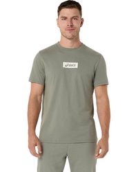 Asics - Chest Logo Tee - Lyst