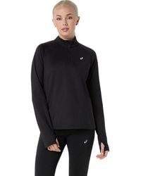 Asics - Sport Winter 1/2 Zip Top - Lyst