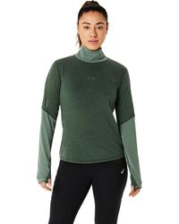 Asics - METARUN MOCK NECK LS TOP - Lyst