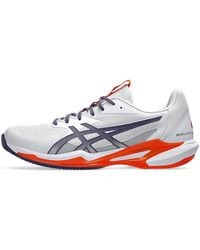 Asics - 1041a438-102 Solution Speed Ff 3 White/mako Blue Uk 5.5 - Lyst