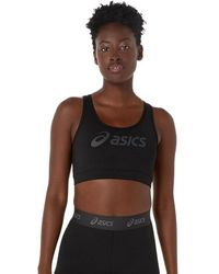 Asics - ESSENTIAL LOGO PADDED BRA - Lyst