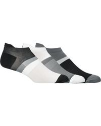 Asics - Aeg 3 Pack Color Block Low Cut Sock - Lyst
