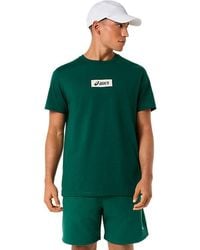 Asics - Chest Logo Tee - Lyst