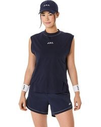 Asics - A.P.C. x CREW SLEEVELESS TOP - Lyst