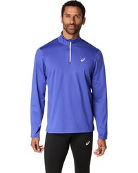 Asics - Core Ls 1/2 Zip Winter Top - Lyst
