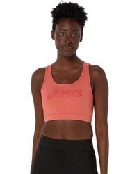 Asics - ESSENTIAL LOGO PADDED BRA - Lyst