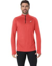 Asics - SPORT LS 1/2 ZIP TOP - Lyst