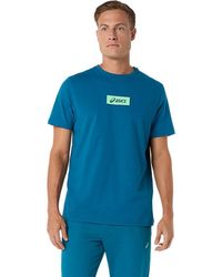 Asics - Chest Logo Tee - Lyst