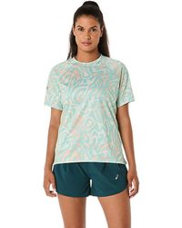Asics - Road Lite-Show Ss Top - Lyst