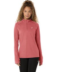 Asics - Sport Ls 1/2 Zip Top - Lyst
