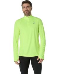 Asics - Sport Ls 1/2 Zip Top - Lyst