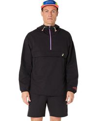Asics - Track Club Relaxed Pullover Jacket - Lyst