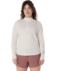 Asics - Icon 1/2 Zip Ls Top - Lyst