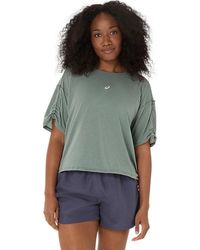 Asics - Nagino Run Adjustable Ss Top - Lyst