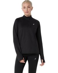 Asics - Sport Winter 1/2 Zip Top - Lyst