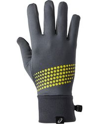 Asics Basic Perforce Gloves - Grey