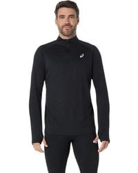 Asics - Sport Ls 1/2 Zip Top - Lyst