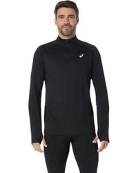 Asics - Sport Ls 1/2 Zip Top - Lyst