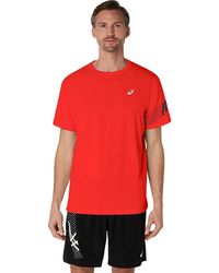 Asics - Asics Icon Ss Top - Lyst