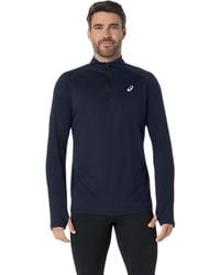 Asics - Sport Ls 1/2 Zip Top - Lyst