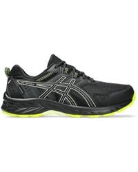 Asics - Gel Venture 9 Waterproof S Trail Running Shoes Road Black/green 7 - Lyst