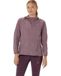 Asics - ROAD PACKABLE JACKET - Lyst