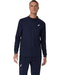 Asics - Match Ls 1/2 Zip Top - Lyst