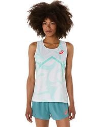 Asics - Light Knit Graphic Singlet - Lyst