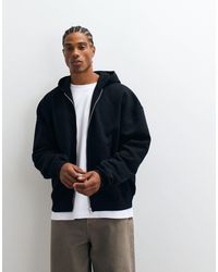 ASOS - Essentials Extreme Oversized Zip Through Hoodie - Lyst