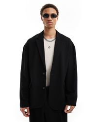 ASOS - Slouchy Oversized Suit Jacket - Lyst