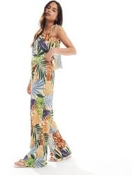 Vero Moda - High Waist Plisse Trouser Co-ord - Lyst