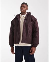 ASOS - Hooded Puffer Jacket - Lyst