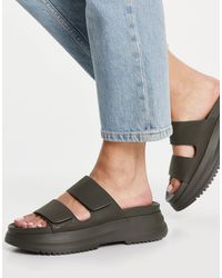 Pull&Bear Flat sandals for Women | Online Sale up to 62% off | Lyst