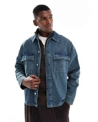 Jack & Jones - Boxy Denim Jacket - Lyst