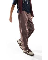 ASOS - Chino Dritti Marroni - Lyst