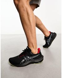 Asics - Gel-pulse 14 neutral - sneakers da corsa nere e rosse - Lyst
