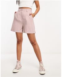 ASOS - Dad Short With Linen - Lyst