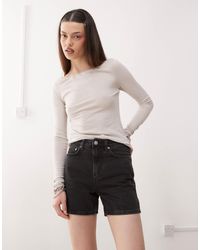 Weekday - – eya – jeans-shorts - Lyst
