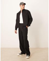ASOS - Pantalon ample habillé avec pince sur l'avant - Lyst