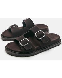 Pull&Bear - – ledersandalen - Lyst