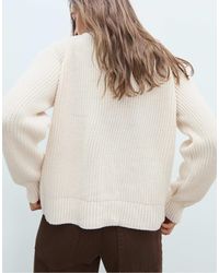 Stradivarius - – gerippte strickjacke - Lyst