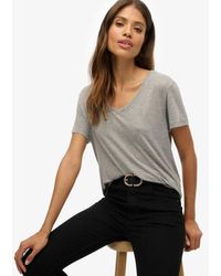 Superdry - Studios Slub Embroidered T-Shirt - Lyst