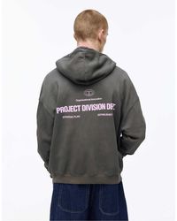 Pull&Bear - – kastige kapuzenjacke - Lyst