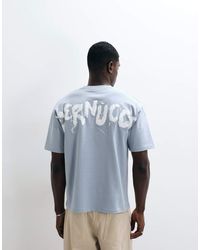 CERNUCCI - Puff Logo Back Print Regular Fit T-shirt - Lyst