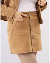 Bolongaro Trevor - Real Suede Ayla Mini Skirt - Lyst