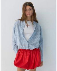 Pull&Bear - Mini Ballonrok - Lyst