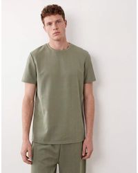 Brave Soul - Textured Crew Neck T-shirt - Lyst