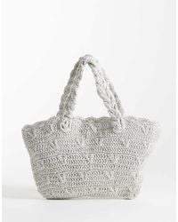 Mango - Teen Knit Purse - Lyst