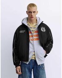 Pull&Bear - – stwd – bestickte jacke - Lyst
