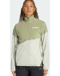 adidas Originals - Terrex Multi Climawarm Fleece Anorak - Lyst
